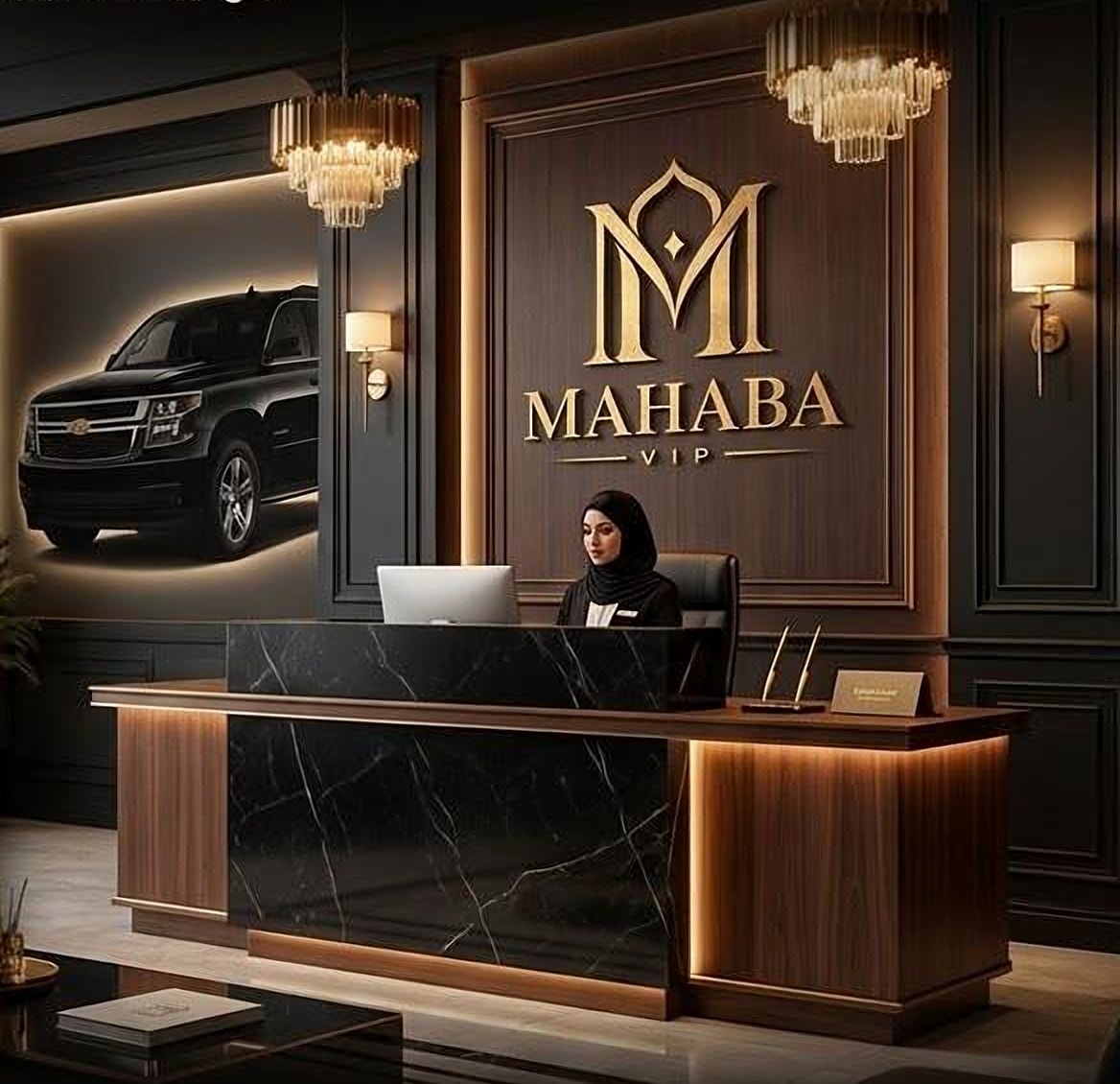 استقبال مهابة